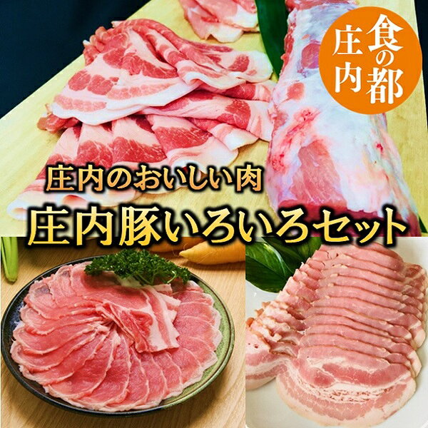 【ふるさと納税】食の都庄内　庄内豚いろいろセット（もも肉・肩ロース・ロースしゃぶしゃぶ用・ヒレ・ベーコン）（やまがた庄内産直出前便実行委員会）