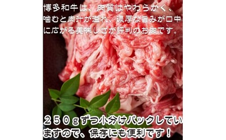 博多和牛 A4ランク以上 切り落とし 博多和牛【250g】【訳あり】