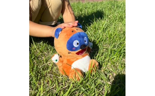 【16】「ポンタ」ぬいぐるみ（おすわりポンタ）