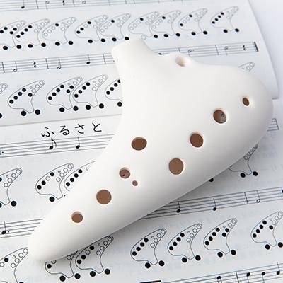 ふるさと納税 瑞浪市 美濃焼 本物の楽器工作キット オカリナ12音階(自分でつくるお絵描き工作キット) |  | 02