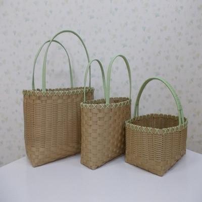 ふるさと納税 紋別市 ショッピングバック3点セット(茶系)