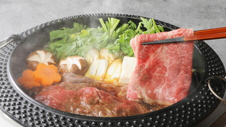 近江牛 すきやき [上] 500g カネ吉山本 【Y081W1】 牛肉 すき焼き
