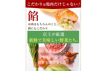 TV番組で餃子日本一獲得！＜馬渡の手羽餃子18本＞翌々月末迄に順次出荷【c002_mw_x3】 餃子の馬渡 手羽先餃子 国産100％ 宮崎餃子 特産品