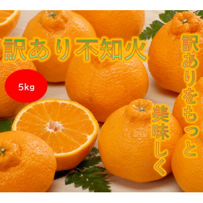 【ふるさと納税】【訳あり】みさき果樹園の不知火5kg【A21-62】【1706050】