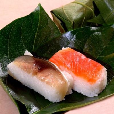 ふるさと納税 吉野町 【定期便 2回】柿の葉すし季節のお届け　(5月中旬・11月中旬お届け) |  | 01