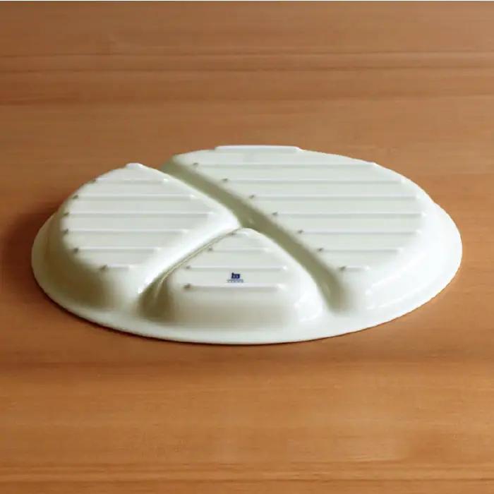 【白山陶器】【仕切り皿】Yトレイ(大) ライム 2枚セット 食器 皿 【波佐見焼】 [TA98] 波佐見焼