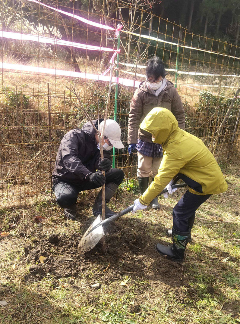 佐治漆の森植栽記念写真2023.11