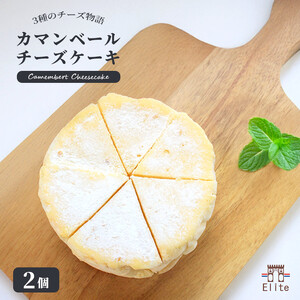 カマンベール チーズケーキ 冷凍 2個 ケーキ