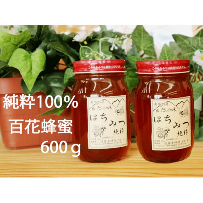 【ふるさと納税】7-A10 国産純粋はちみつ 600g × 2本