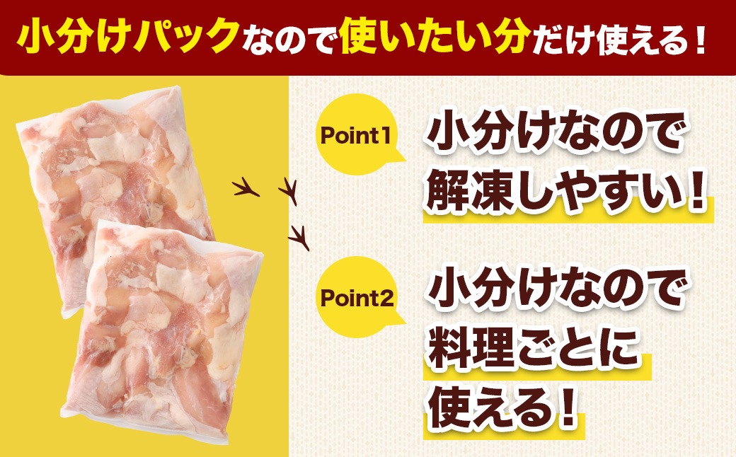 ＜鶏もも肉 300g×36パック 計10.8kg＞翌月末迄に順次出荷 【c1466_kf】 鶏肉 お肉 モモ肉 小分けパック 冷凍