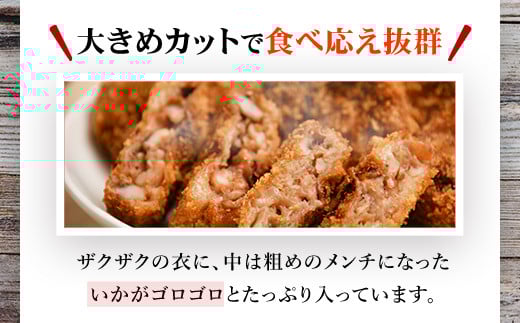 【1日1000個完売 16秒に1個売れているいかメンチ】いかメンチ5個 ふるさと納税 いか イカ メンチ イカメンチ いかめんち 海鮮 シーフード 千葉県 木更津市 KCF002