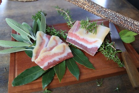 パンチェッタブロック（豚バラ肉の塩漬け）　200g×2袋