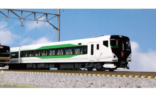H010-25【Nゲージ】海から山への新たな旅路。E257系5500番台「草津・四万/あかぎ」（動力付き）
