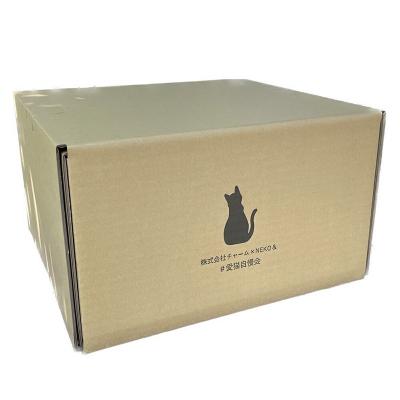 ふるさと納税 邑楽町 NEKO& 猫ハウスになるダンボール 国産無添加おやつセット|09_chm-c00101 |  | 01