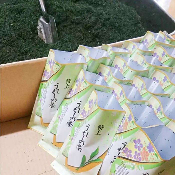 厳選お茶（特上/特撰うれしの茶）5本セット / 佐賀県 / 有限会社孔子園製茶 [41ADAC003]