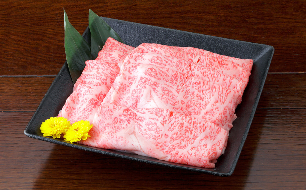 くまもと黒毛和牛 すき焼き用 リブロース500g