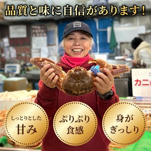 【１月より順次発送】加能ガニ （６００ｇ前後）　１杯