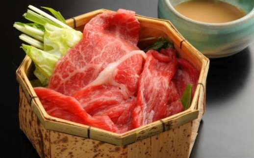 【和歌山県のブランド牛】熊野牛モモしゃぶしゃぶ用500g　［TM248］