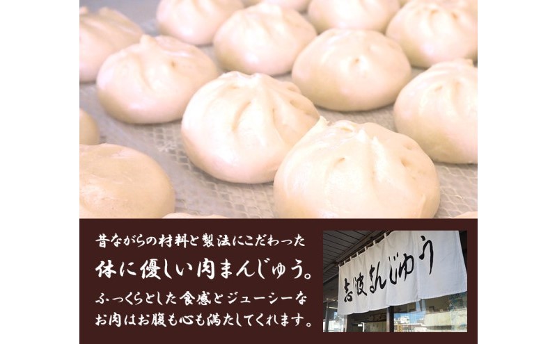定期便 6ヶ月 肉まん 志波まんじゅうの「肉まんじゅう」 10個入り 酢醤油付 肉 6回 お楽しみ