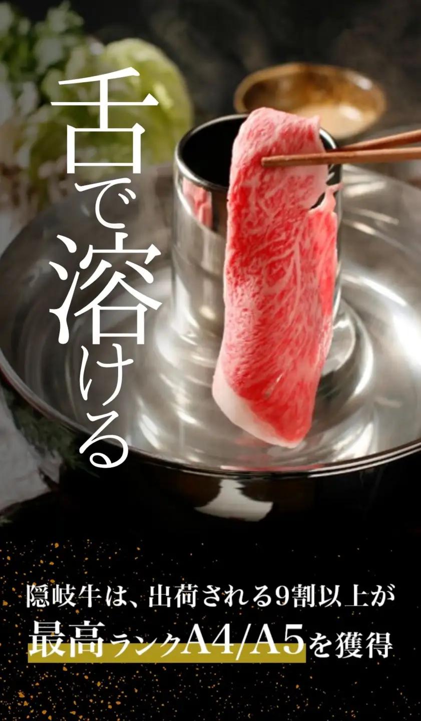 【幻の黒毛和牛 隠岐牛 上切り落とし400g】A4・A5等級 島生まれ島育ちブランド牛