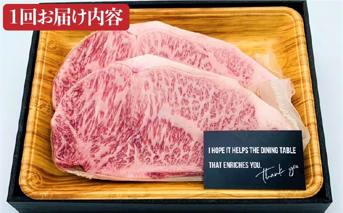 【全6回定期便】【溢れる肉汁と濃厚な旨味】博多和牛 サーロイン ステーキセット 500g（250g×2枚）＜株式会社MEAT PLUS＞那珂川市 肉 牛肉 黒毛和牛 [GBW017]