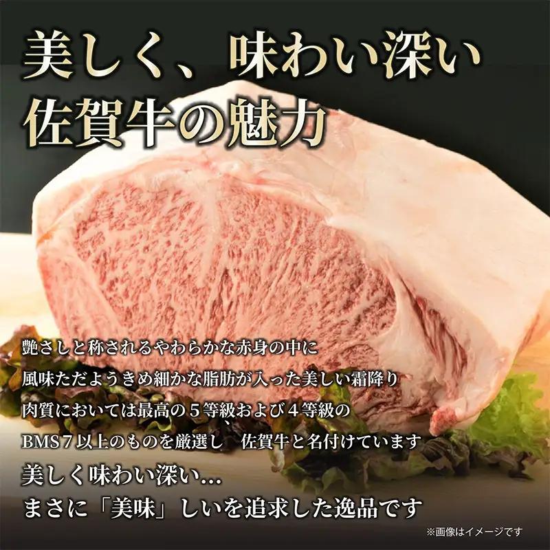 《A4～A5》佐賀牛モモステーキ 約500g (100g×5p) ステーキ