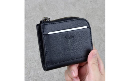 【色/コニャック】 L-zipミニ財布 本革 レザー【 革 レザー 大阪府 門真市 】