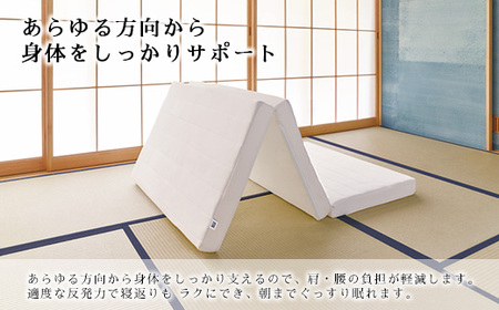 エアウィーヴ スマートZ01　特別仕様 シングル　折りたたみ 三つ折り マットレス マットレスパッド パッド 日本製 敷き布団 敷布団 コンパクト収納 寝具
