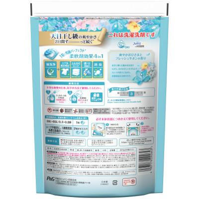 ふるさと納税 群馬県 ボールド ジェルボール 4D爽やかフレッシュサボンの香り詰替用×2 & レノア ホワイトティー詰替用 |  | 01