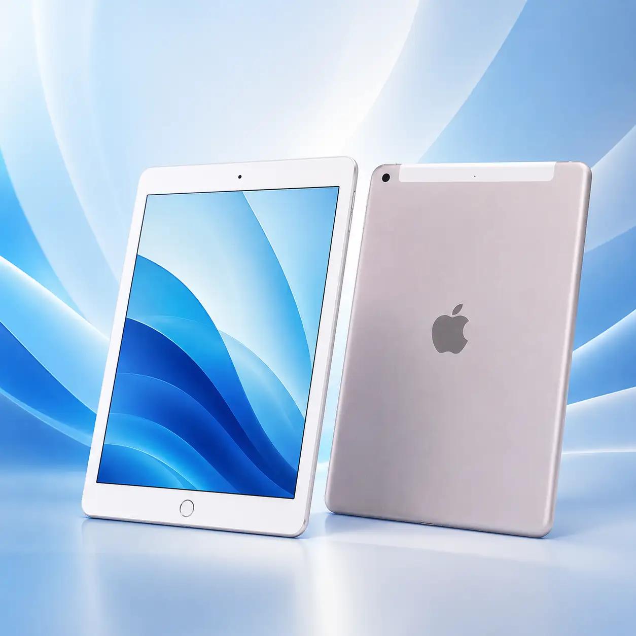 【数量限定】再生タブレット iPad 6（キャリア付：au※ SIMロックあり）シルバー| 中古タブレット | 102-01