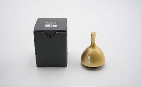 【高岡銅器】エコー　螺鈿猫　金色