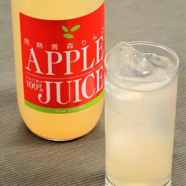 青森県産りんごジュース 【 完熟 ストレート 】 1Ｌ×6本 りんごジュース