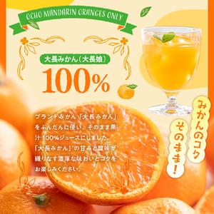 大長娘 100% 蜜柑ジュース 720ml×6本