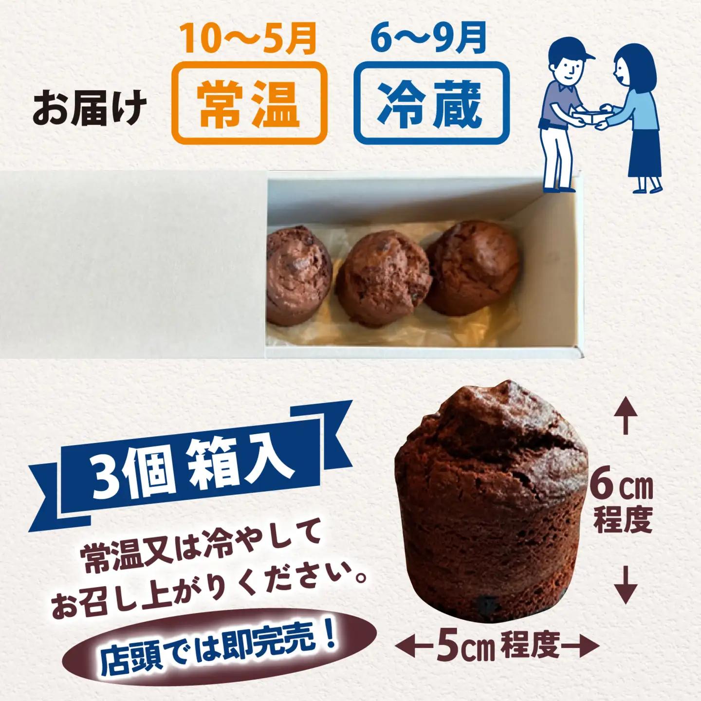 モエルーショコラ 1箱（3個入り）| 洋菓子 洋菓子
