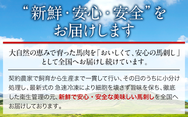 馬刺し 霜降り馬刺し スライス 200g 長洲501《30日以内に出荷予定(土日祝除く)》 馬刺し 馬肉 熊本県 長洲町
