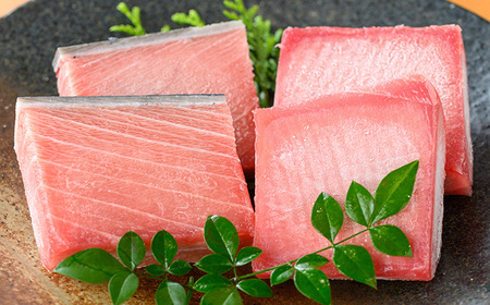 極上南まぐろ約400g（南まぐろ中トロ（皮付）×１柵・赤身×１柵）最高級の天然南マグロをご自宅で【海鮮まぐろ家】【B-271H】