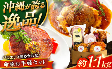 ステーキ ハンバーグ  『お手軽セット』 豚肉 ポークステーキ ハンバーグ 詰め合わせ  BCAR006 