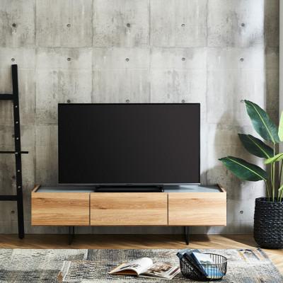 ふるさと納税 大川市 テレビボード幅150カジュアル　国産家具　NA/BR |  | 01