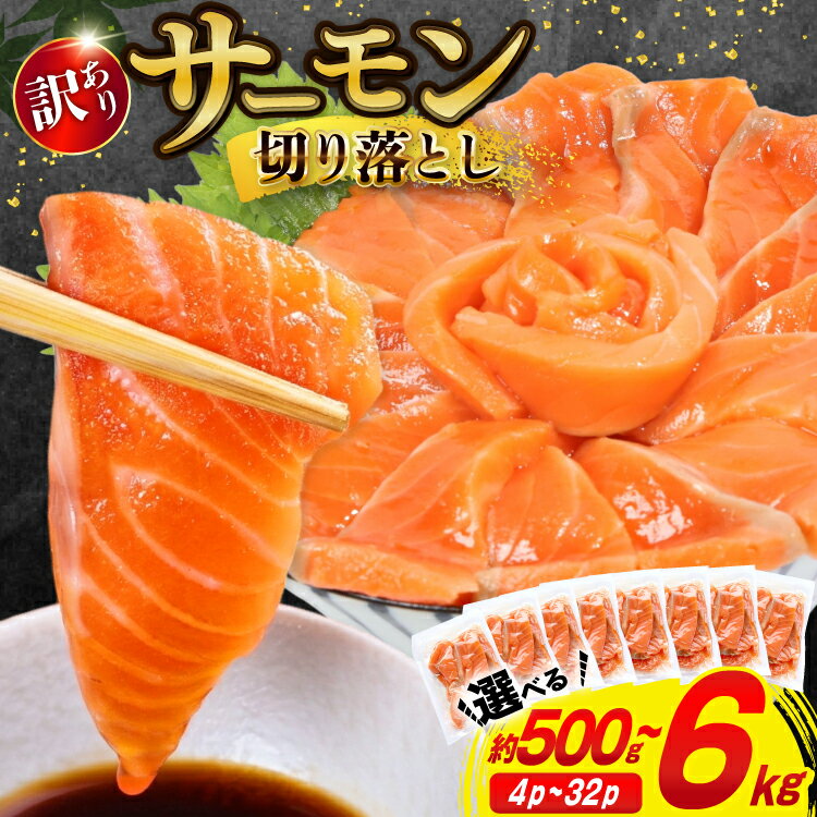 訳あり サーモン 切り落とし おさしみ用 1kg 125gx8p [足利本店 宮城県 気仙沼市 20563016] 鮭 お刺し身 刺し身 個包装 チリ銀鮭 銀鮭 海鮮 魚介類 海鮮丼 魚介