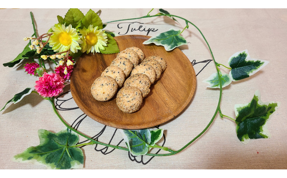 1237.【鳥取県産 人気クッキー3種セット】黒ごま＆チーズクッキー・みみたろうのバタークッキー・ショコラアーモンドサブレ 3セット 313726_BD118