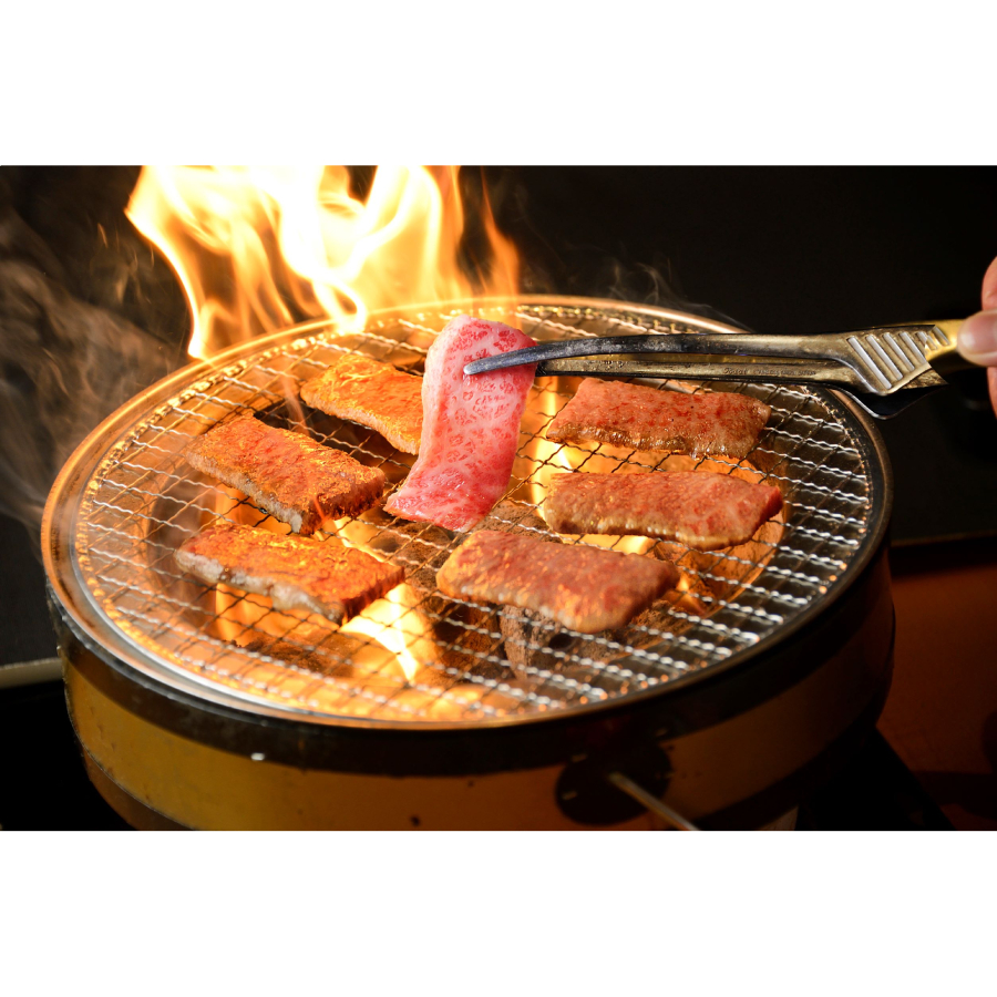 ＜大心産業株式会社＞おおいた和牛カルビ焼き肉セットつけダレ付　カルビ焼き肉500g、ステーキソース300g×1本