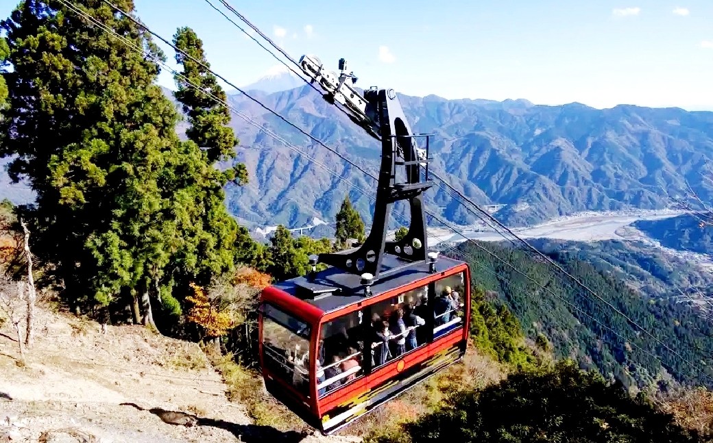 身延山ロープウェイ 大人往復乗車券2枚