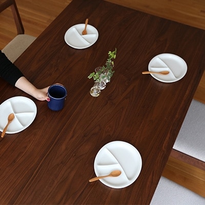 プレーンダイニングテーブルWN(150×85×70cm)【高野木工】