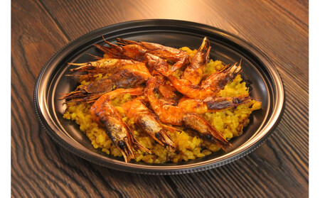 甘えびたっぷり贅沢パエリア１人前×２皿