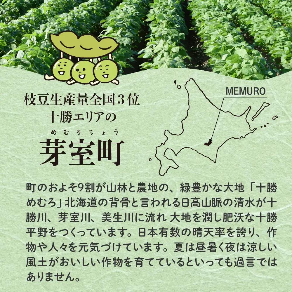 枝豆 冷凍 500g×20袋 10kg 大容量 枝豆 北海道 芽室町