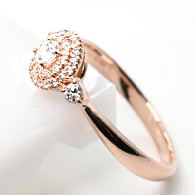 ふるさと納税 笛吹市 K18PG ダイヤモンドリング　0.26CT　R3975DI-R #12 |  | 03