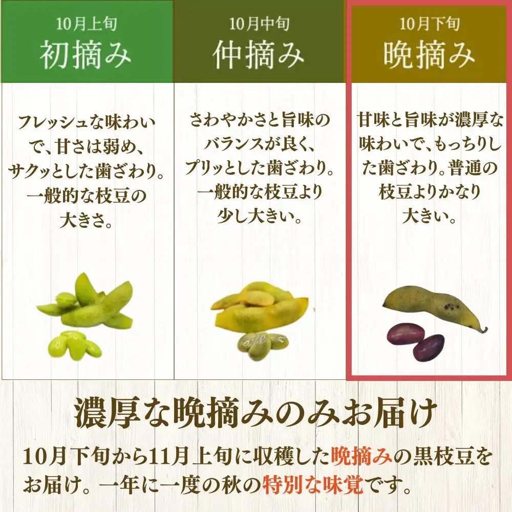 【令和8年10月中旬頃から11月上旬頃発送予定】日本遺産 丹波篠山市 JAS有機栽培 オーガニック黒枝豆（200ｇ×10袋）DRM001