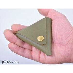 【minca】 栃木レザーの三角コインケース小 小銭入れ コンパクト 小さめ/Coin purse 01/タン(生成)　469【雑貨 ファッション 人気 おすすめ 】