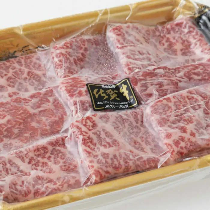 佐賀牛モモスライス 計600g（300g×2パック） / 佐賀県 / 上場食肉 [41AOCS054]