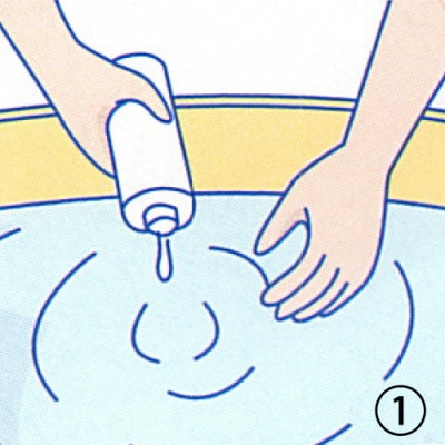 シルクランドリー3本入(絹用家庭洗剤)酵素パワーでスッキリと洗浄し、なおかつ繊維を傷めない【1689465】